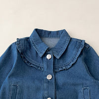Load image into Gallery viewer, Baby Kid Girls Solid Color Jackets Outwears Wholesale 23113063
