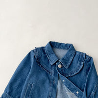 Load image into Gallery viewer, Baby Kid Girls Solid Color Jackets Outwears Wholesale 23113063
