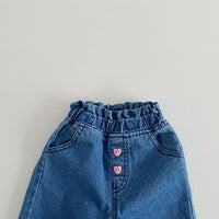 Load image into Gallery viewer, Baby Kid Girls Solid Color Jeans Wholesale 23113066
