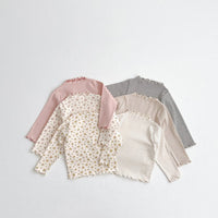 Load image into Gallery viewer, Baby Kid Girls Striped Flower Polka dots Tops Wholesale 23113071
