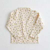 Load image into Gallery viewer, Baby Kid Girls Striped Flower Polka dots Tops Wholesale 23113071
