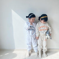 Load image into Gallery viewer, 2 Pieces Set Baby Kid Boys Letters Tops And Pants Wholesale 23113081

