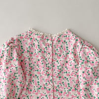 Load image into Gallery viewer, Baby Kid Girls Flower Print Tops Wholesale 23113083

