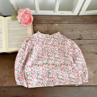Load image into Gallery viewer, Baby Kid Girls Flower Print Tops Wholesale 23113083
