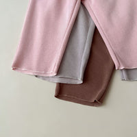 Load image into Gallery viewer, 2 Pieces Set Baby Kid Girls Solid Color Tops And Pants Wholesale 23113084
