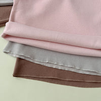 Load image into Gallery viewer, 2 Pieces Set Baby Kid Girls Solid Color Tops And Pants Wholesale 23113084
