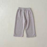 Load image into Gallery viewer, 2 Pieces Set Baby Kid Girls Solid Color Tops And Pants Wholesale 23113084
