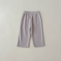 Load image into Gallery viewer, 2 Pieces Set Baby Kid Girls Solid Color Tops And Pants Wholesale 23113084
