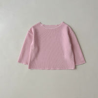 Load image into Gallery viewer, 2 Pieces Set Baby Kid Girls Solid Color Tops And Pants Wholesale 23113084
