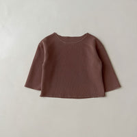 Load image into Gallery viewer, 2 Pieces Set Baby Kid Girls Solid Color Tops And Pants Wholesale 23113084
