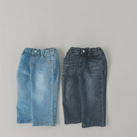 Load image into Gallery viewer, Baby Kid Girls Boys Solid Color Jeans Wholesale 23113085
