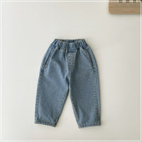 Load image into Gallery viewer, Baby Kid Boys Solid Color Jeans Wholesale 23113089
