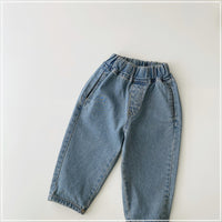 Load image into Gallery viewer, Baby Kid Boys Solid Color Jeans Wholesale 23113089

