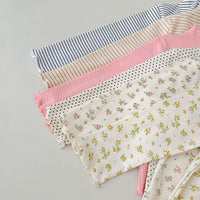 Load image into Gallery viewer, Baby Kid Girls Striped Flower Polka dots Print Tops Wholesale 23113091
