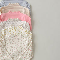 Load image into Gallery viewer, Baby Kid Girls Striped Flower Polka dots Print Tops Wholesale 23113091
