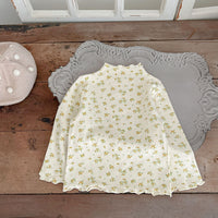 Load image into Gallery viewer, Baby Kid Girls Striped Flower Polka dots Print Tops Wholesale 23113091
