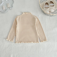 Load image into Gallery viewer, Baby Kid Girls Striped Flower Polka dots Print Tops Wholesale 23113091
