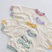 Load image into Gallery viewer, 2 Pieces Set Baby Kid Girls Letters Tops And Solid Color Pants Wholesale 23113093
