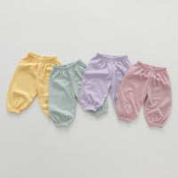 Load image into Gallery viewer, 2 Pieces Set Baby Kid Girls Letters Tops And Solid Color Pants Wholesale 23113093
