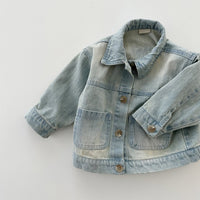 Load image into Gallery viewer, Baby Kid Girls Boys Solid Color Jackets Outwears Wholesale 23113094
