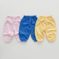 Load image into Gallery viewer, 2 Pieces Set Baby Kid Girls Boys Letters Love heart Tops And Solid Color Pants Wholesale 23113096
