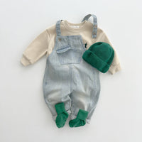 Load image into Gallery viewer, Baby Kid Girls Boys Solid Color Jumpsuits Wholesale 23113097
