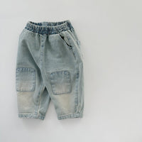 Load image into Gallery viewer, Baby Kid Girls Boys Solid Color Pants Wholesale 23113098
