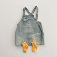 Load image into Gallery viewer, Baby Kid Girls Solid Color Dresses Wholesale 23113099
