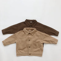 Load image into Gallery viewer, Baby Kid Girls Boys Solid Color Jackets Outwears Wholesale 24011101
