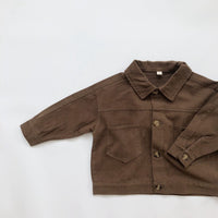 Load image into Gallery viewer, Baby Kid Girls Boys Solid Color Jackets Outwears Wholesale 24011101
