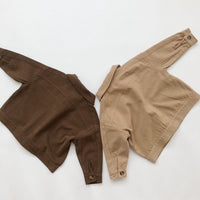 Load image into Gallery viewer, Baby Kid Girls Boys Solid Color Jackets Outwears Wholesale 24011101
