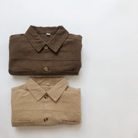 Load image into Gallery viewer, Baby Kid Girls Boys Solid Color Jackets Outwears Wholesale 24011101
