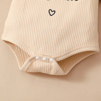 Load image into Gallery viewer, 2 Pieces Set Baby Girls Letters Rompers And Leopard Pants Wholesale 24011105
