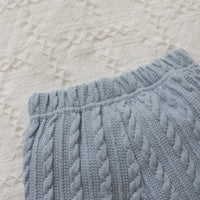 Load image into Gallery viewer, 2 Pieces Set Baby Kid Girls Solid Color Tops And Pants Wholesale 24011106
