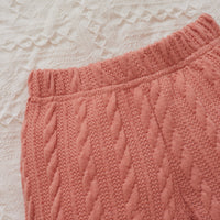 Load image into Gallery viewer, 2 Pieces Set Baby Kid Girls Solid Color Tops And Pants Wholesale 24011106
