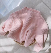 Load image into Gallery viewer, Baby Kid Girls Solid Color Sweaters Wholesale 24011109
