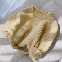 Load image into Gallery viewer, Baby Kid Girls Solid Color Sweaters Wholesale 24011109
