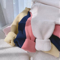 Load image into Gallery viewer, Baby Kid Girls Solid Color Sweaters Wholesale 24011109
