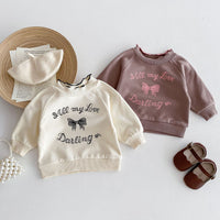 Load image into Gallery viewer, 2 Pieces Set Baby Kid Girls Letters Tops And Solid Color Pants Wholesale 240111111
