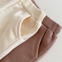 Load image into Gallery viewer, 2 Pieces Set Baby Kid Girls Letters Tops And Solid Color Pants Wholesale 240111111
