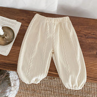 Load image into Gallery viewer, Baby Kid Girls Solid Color Pants Wholesale 240111113
