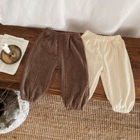 Load image into Gallery viewer, Baby Kid Girls Solid Color Pants Wholesale 240111113
