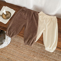 Load image into Gallery viewer, Baby Kid Girls Solid Color Pants Wholesale 240111113
