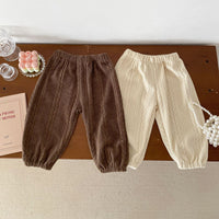 Load image into Gallery viewer, Baby Kid Girls Solid Color Pants Wholesale 240111113
