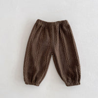 Load image into Gallery viewer, Baby Kid Girls Solid Color Pants Wholesale 240111113
