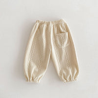 Load image into Gallery viewer, Baby Kid Girls Solid Color Pants Wholesale 240111113
