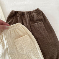 Load image into Gallery viewer, Baby Kid Girls Solid Color Pants Wholesale 240111113
