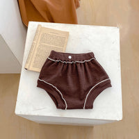 Load image into Gallery viewer, 2 Pieces Set Baby Kid Girls Solid Color Tops And Shorts Wholesale 240111132
