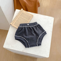 Load image into Gallery viewer, 2 Pieces Set Baby Kid Girls Solid Color Tops And Shorts Wholesale 240111132
