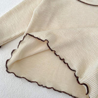 Load image into Gallery viewer, 2 Pieces Set Baby Kid Girls Solid Color Tops And Shorts Wholesale 240111132
